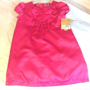Carter's Satin pink Fuscea dress size 3T